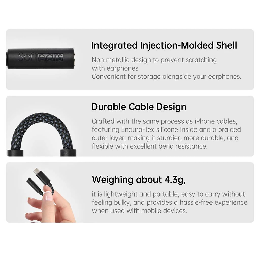 SoftEars - S01 CS46L41 Portable USB DAC - Image 5
