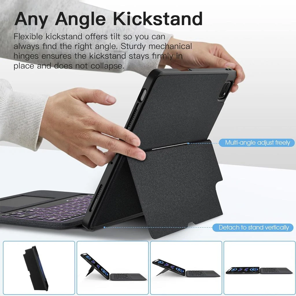 T5310D Keyboard Case for iPad Pro 13-inch M4 2024 - Image 5