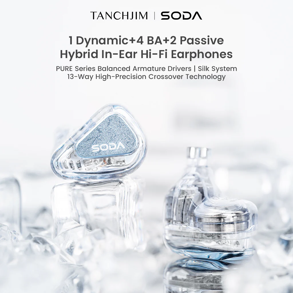 TANCHJIM - SODA 1DD + 4BA + 2 Passive Drivers Hybrid IEM - Image 2
