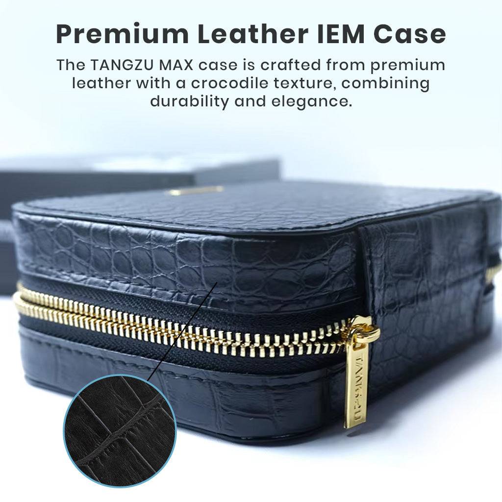 TANGZU-MAX Leather Earphone Case for IEM - Image 5