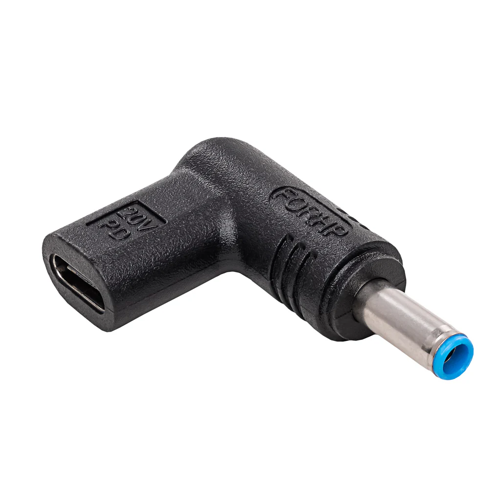 TECPHILE - 100W Type C Female to HP Laptop Adapter