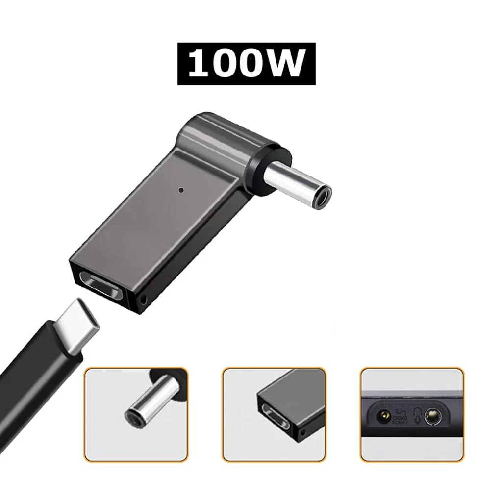 TECPHILE - 100W Type-C Portable Adapter Connector for Laptop - Image 4