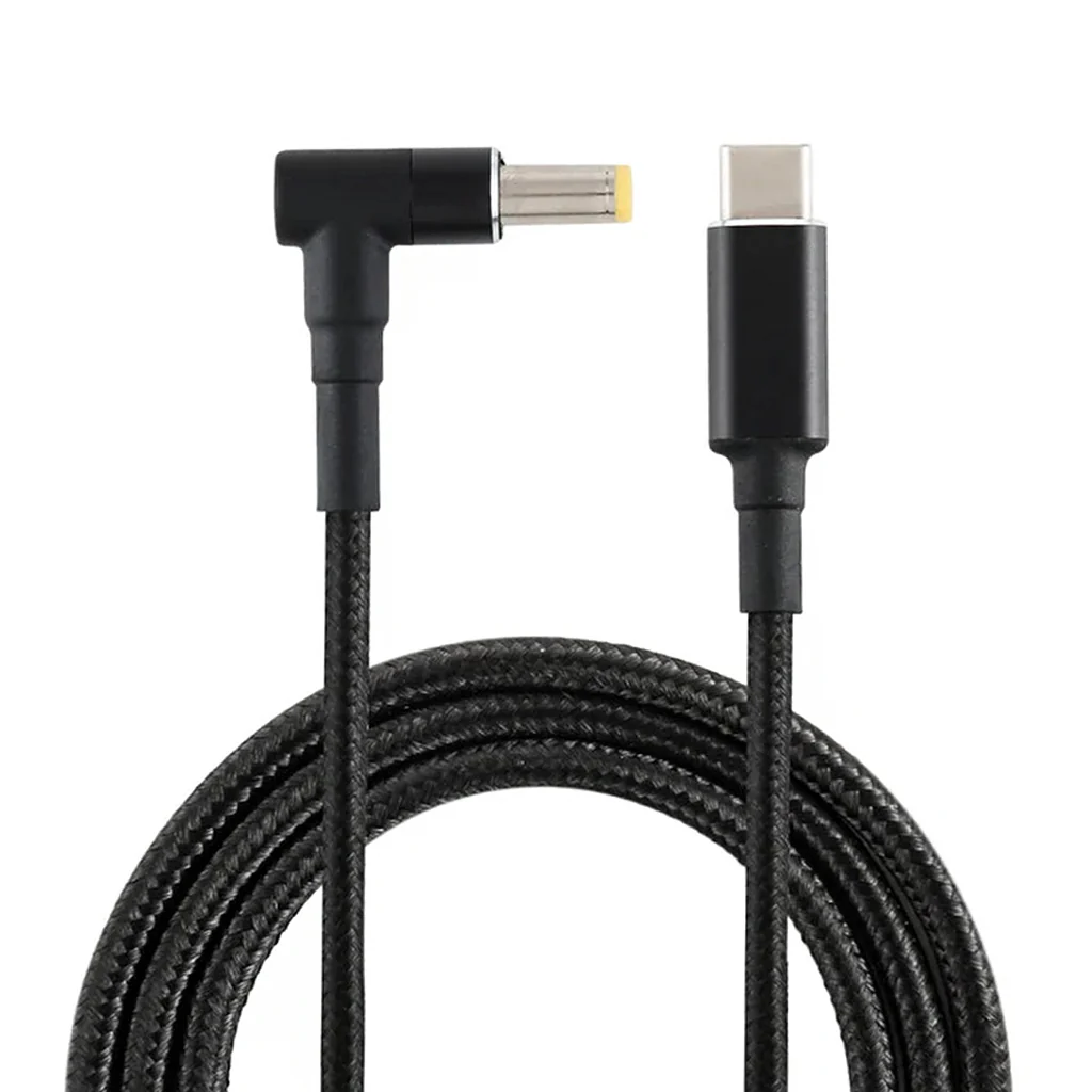 TECPHILE - 100W PD FAST Charging Type-C Cable for Asus/Toshiba/ Lenovo/Fujitsu Laptop