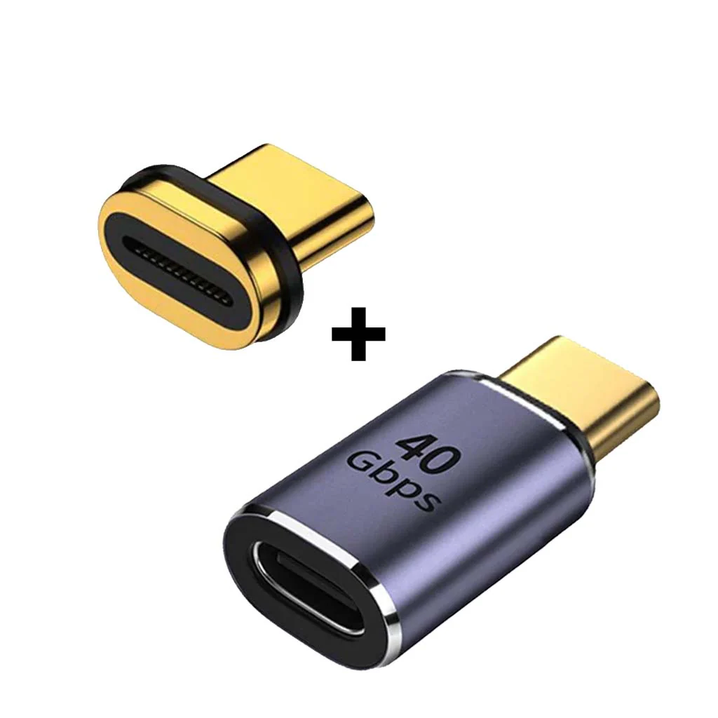 TECPHILE - 100W Type C Female to Type C Male Magnetic Adapter - Image 20