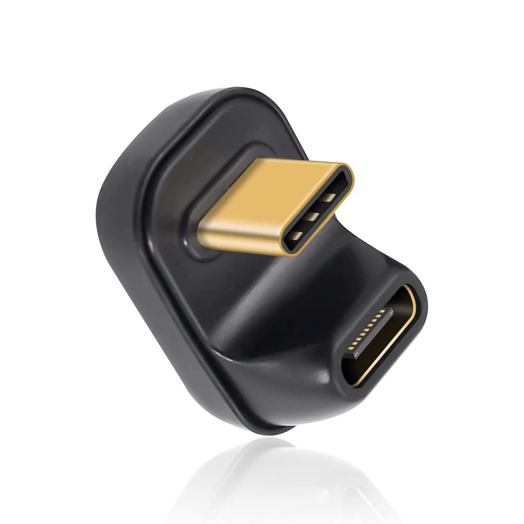 TECPHILE - 100W U-Shape Type-C to USB C Adapter