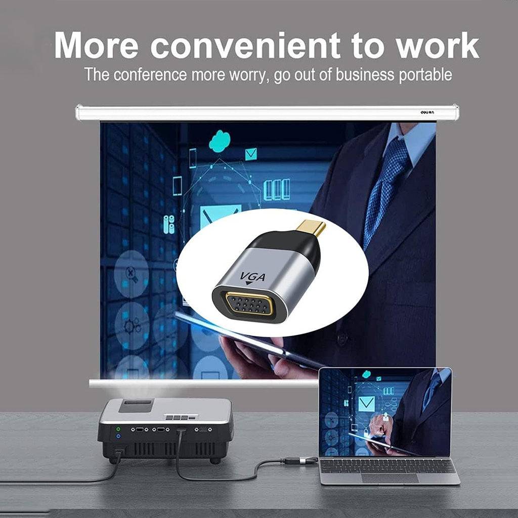 TECPHILE 1080p VGA to Type-C Convertor - Image 6