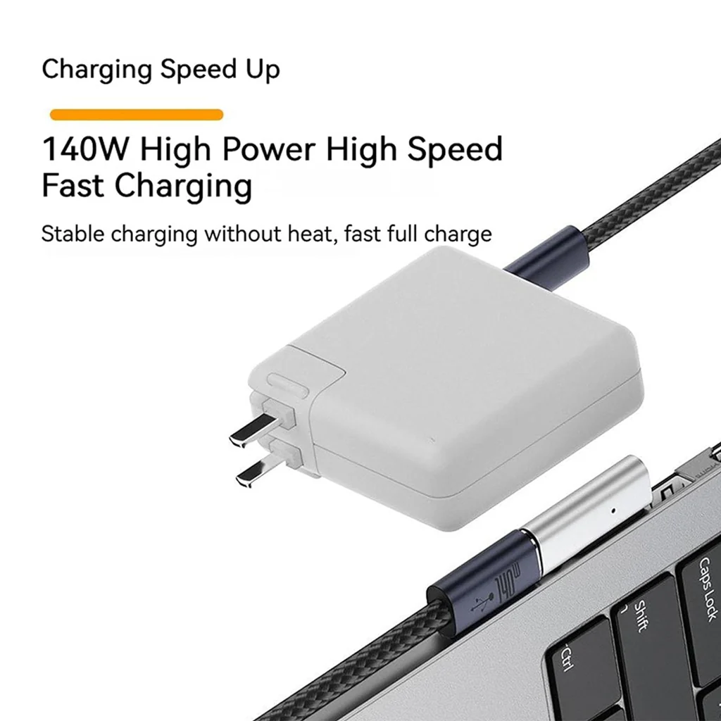 TECPHILE - 140W Female Type C to MagSafe 3 MacBook Adapter - Image 5