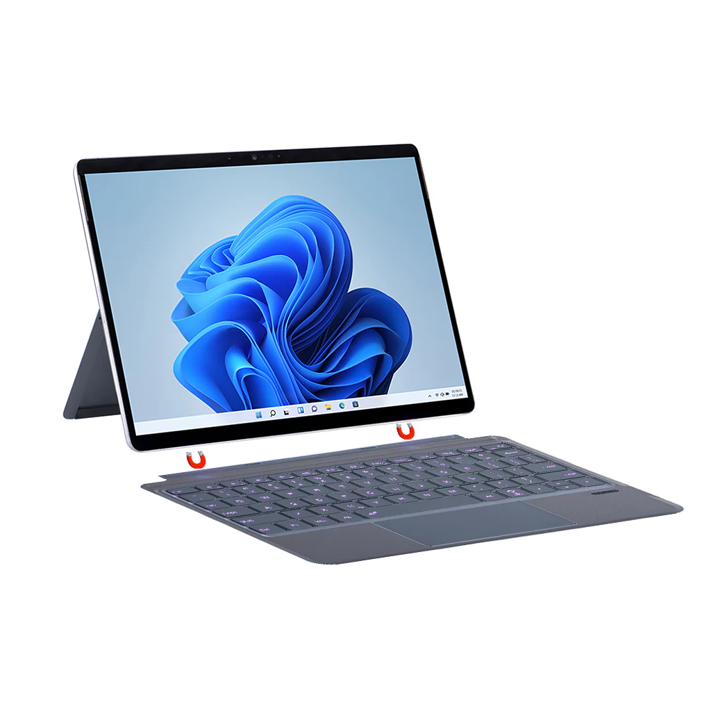 TECPHILE 2087D Wireless Keyboard for Surface Go/Go2/Go3 - Image 2