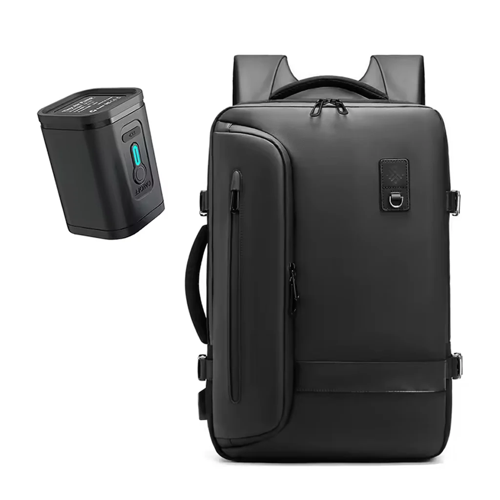 TECPHILE - 8081 Airpack Travel Vacuum Backpack Laptop Bag for Men 22L-45L Expandable - Image 11
