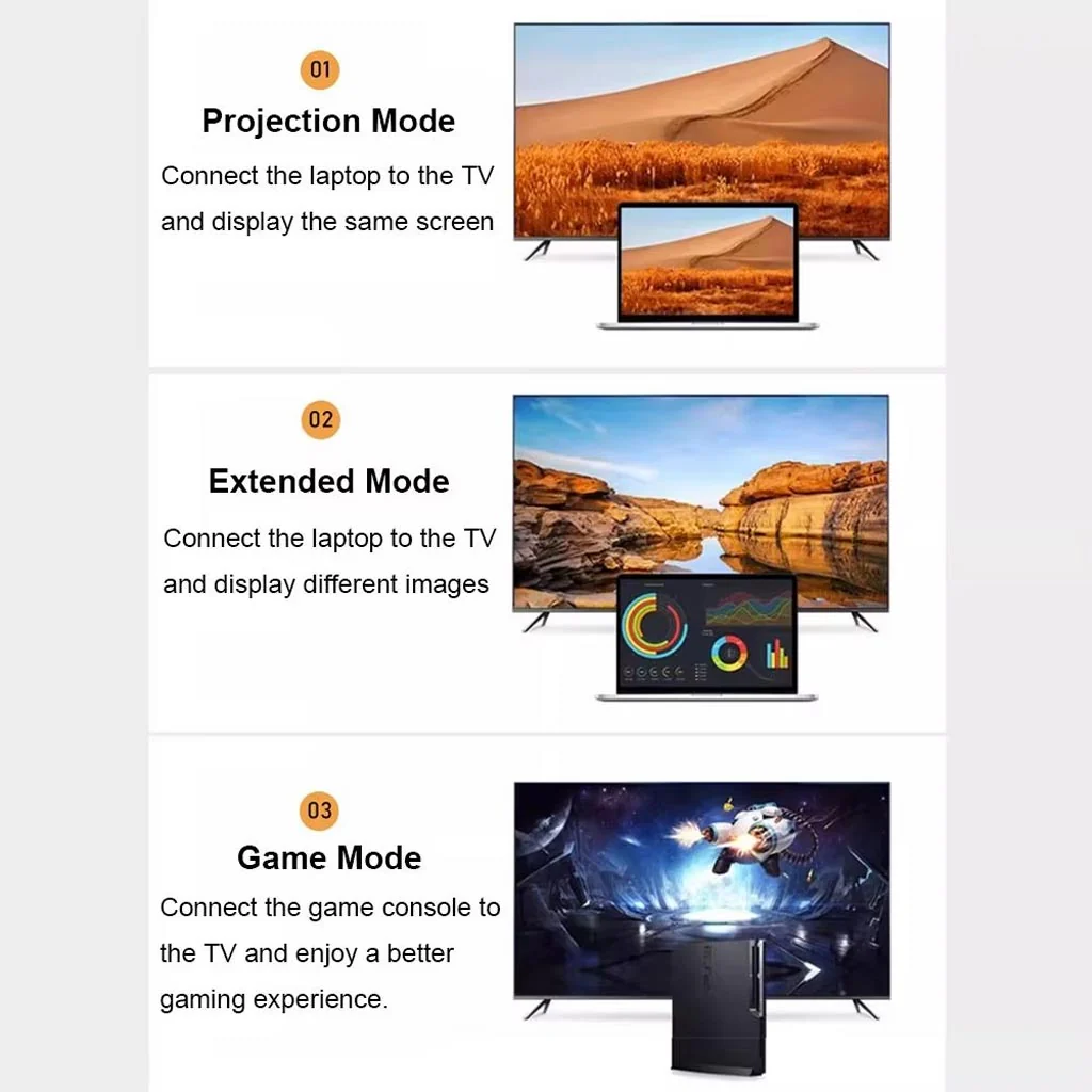 TECPHILE- 8K Magnetic HDMI Male to Female HDMI 90°Angled - Image 6