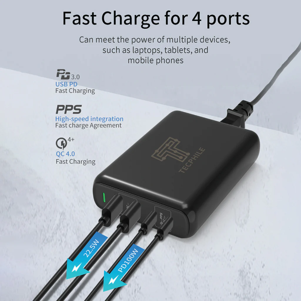 TECPHILE - A1903 150W GaN Charger - Image 16