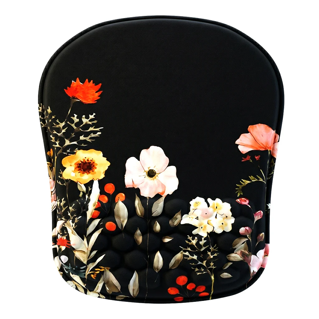 TECPHILE – Floral Ergonomic Honeycomb Mouse Pad With Wrist Support - Image 10