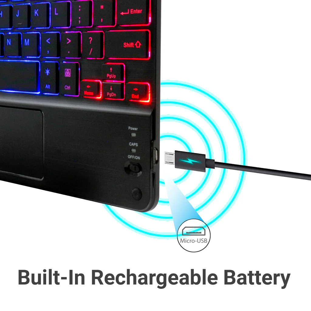 TECPHILE - HB119D Wireless Keyboard - Image 6