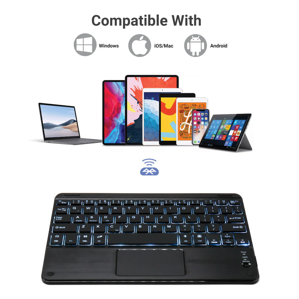 TECPHILE - HB119D Wireless Keyboard - Image 8