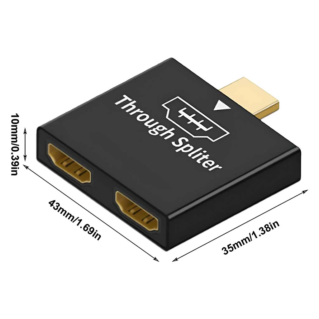 TECPHILE HDMI to HDMI Splitter Adapter - Image 4