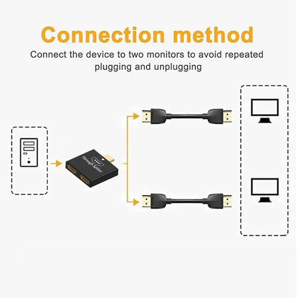 TECPHILE HDMI to HDMI Splitter Adapter - Image 7