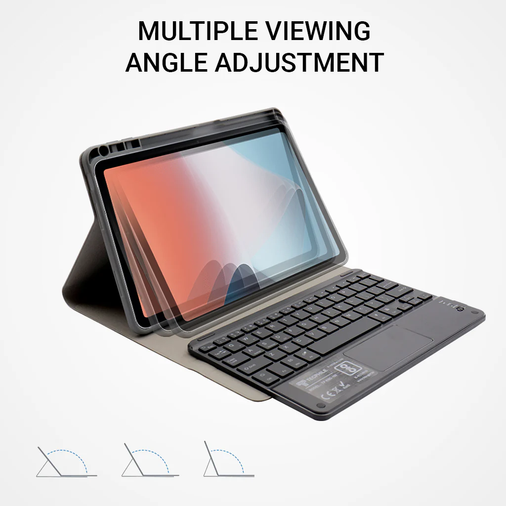 TECPHILE - HK-OP103T Wireless Keyboard Case for Oppo Pad Air - Image 6