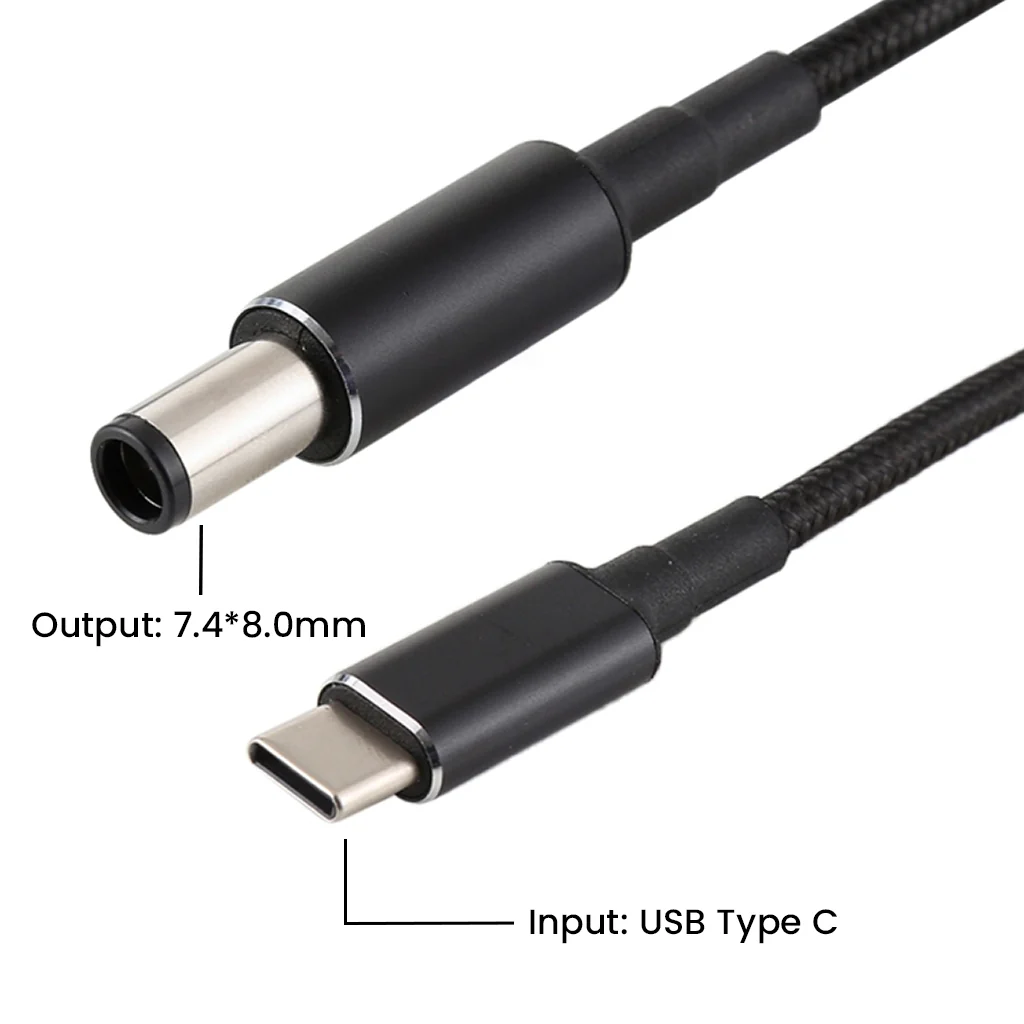 TECPHILE - 100W Type-C PD Fast Charging Cable for HP Laptop - Image 3