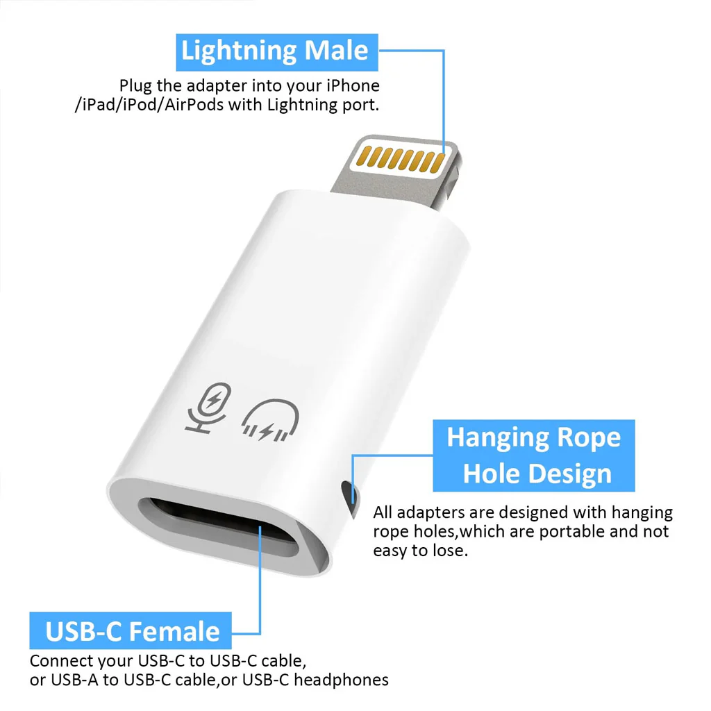 TECPHILE- Lighting to Type C OTG Adapter - Image 8