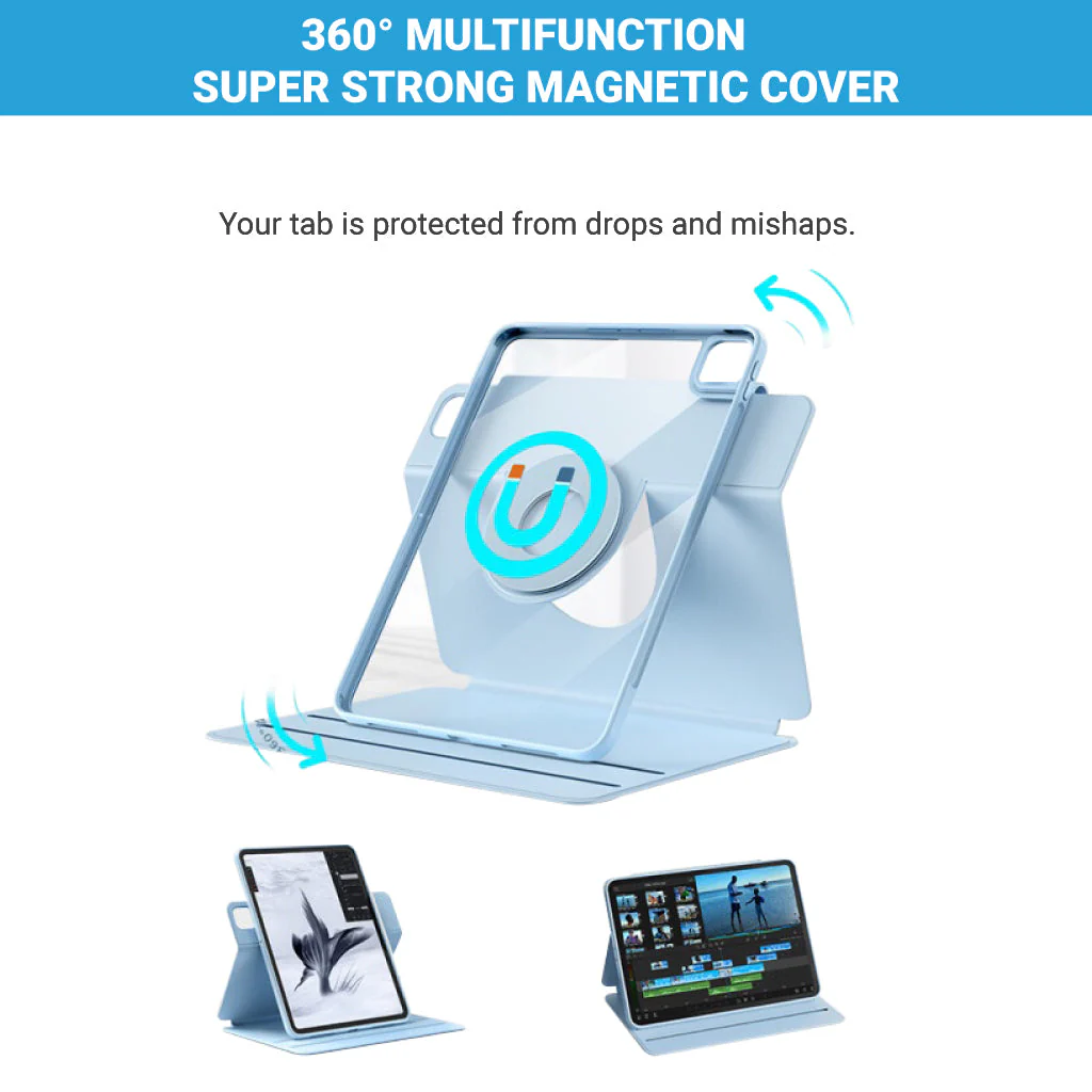 TECPHILE - Q109 Protective Case Cover for iPad Air - Image 8