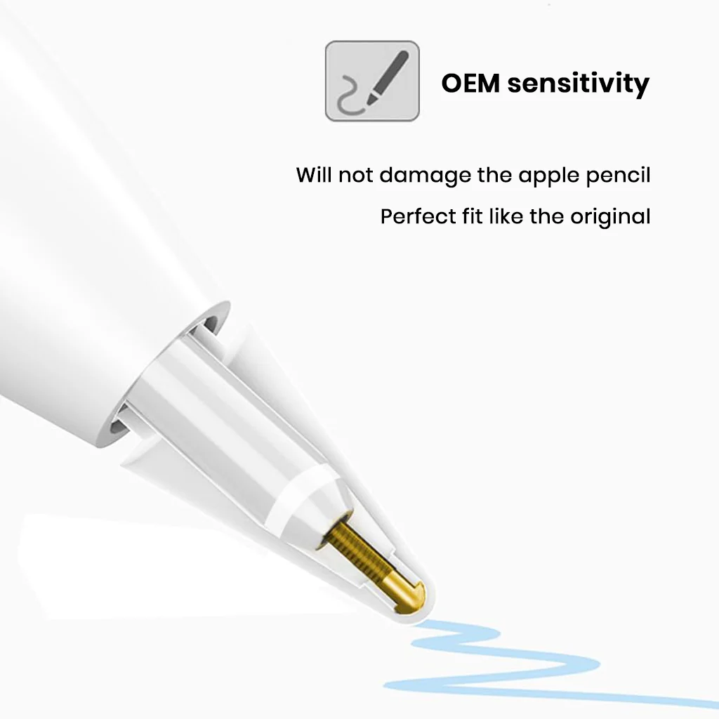 TECPHILE - Replacement Nibs for Apple Pencil Tips - Image 3