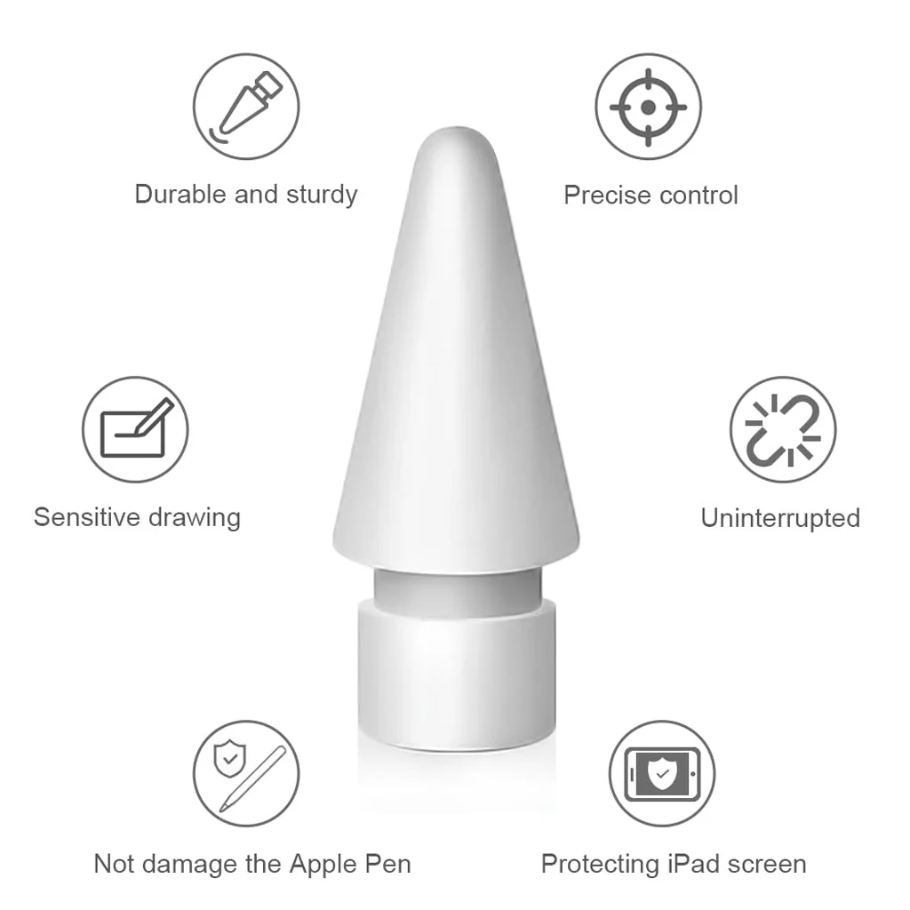 TECPHILE - Replacement Nibs for Apple Pencil Tips - Image 4