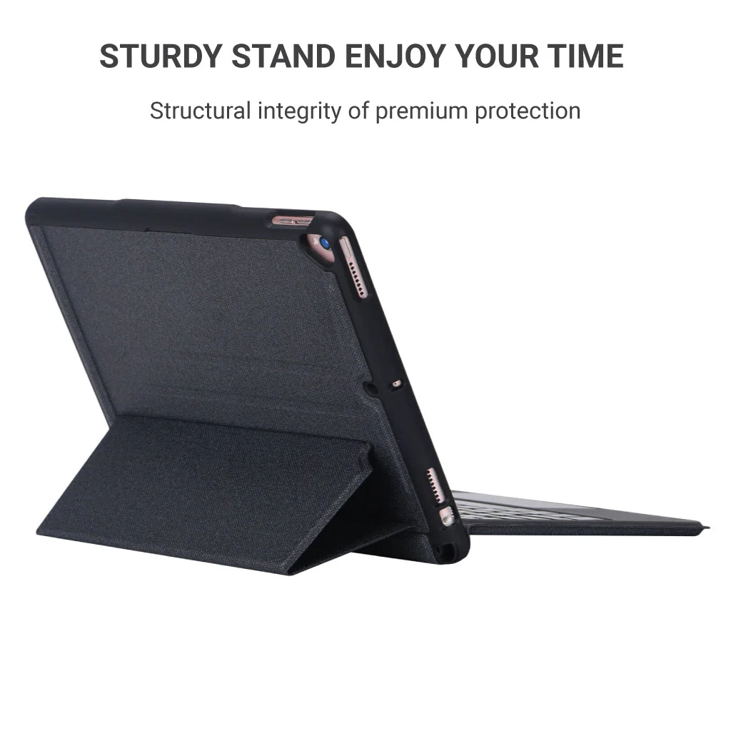 TECPHILE - T5206D Wireless Keyboard Case for iPad - Image 8