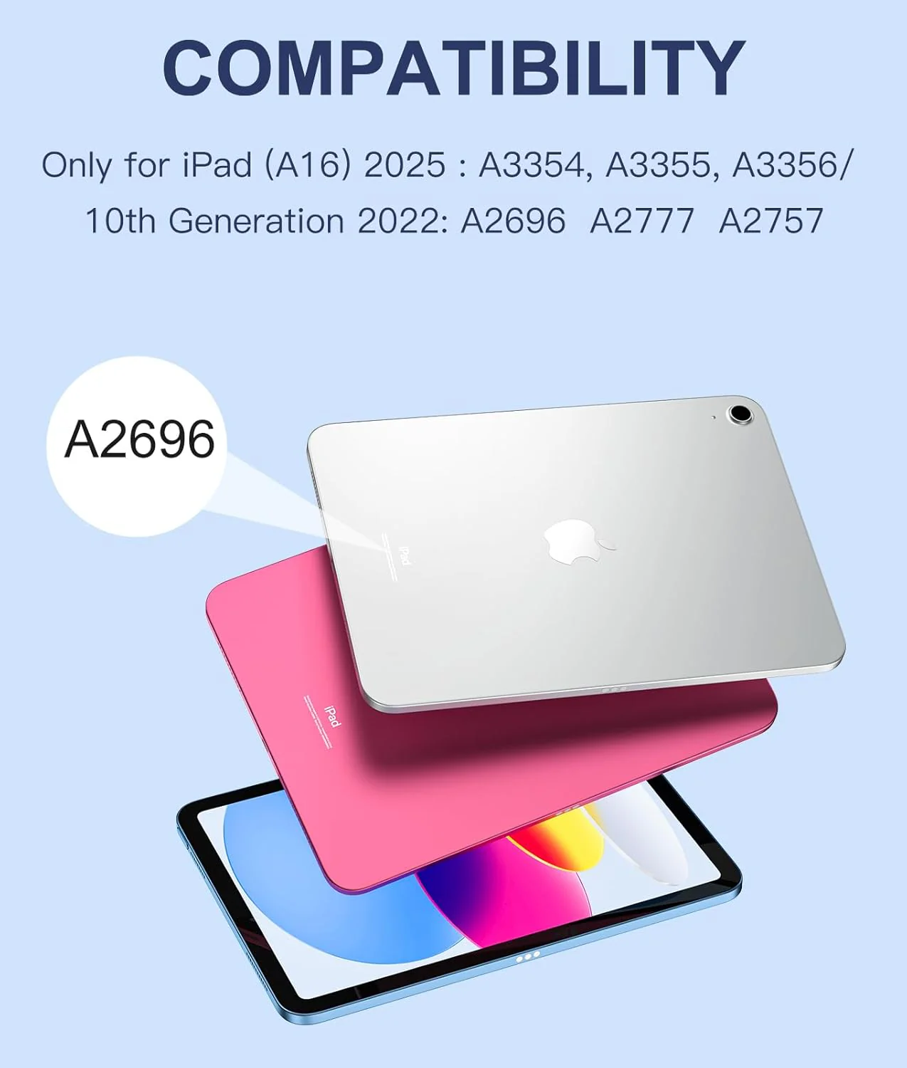 T5508D Keyboard Case for iPad 10th Generation 2022 - Image 2