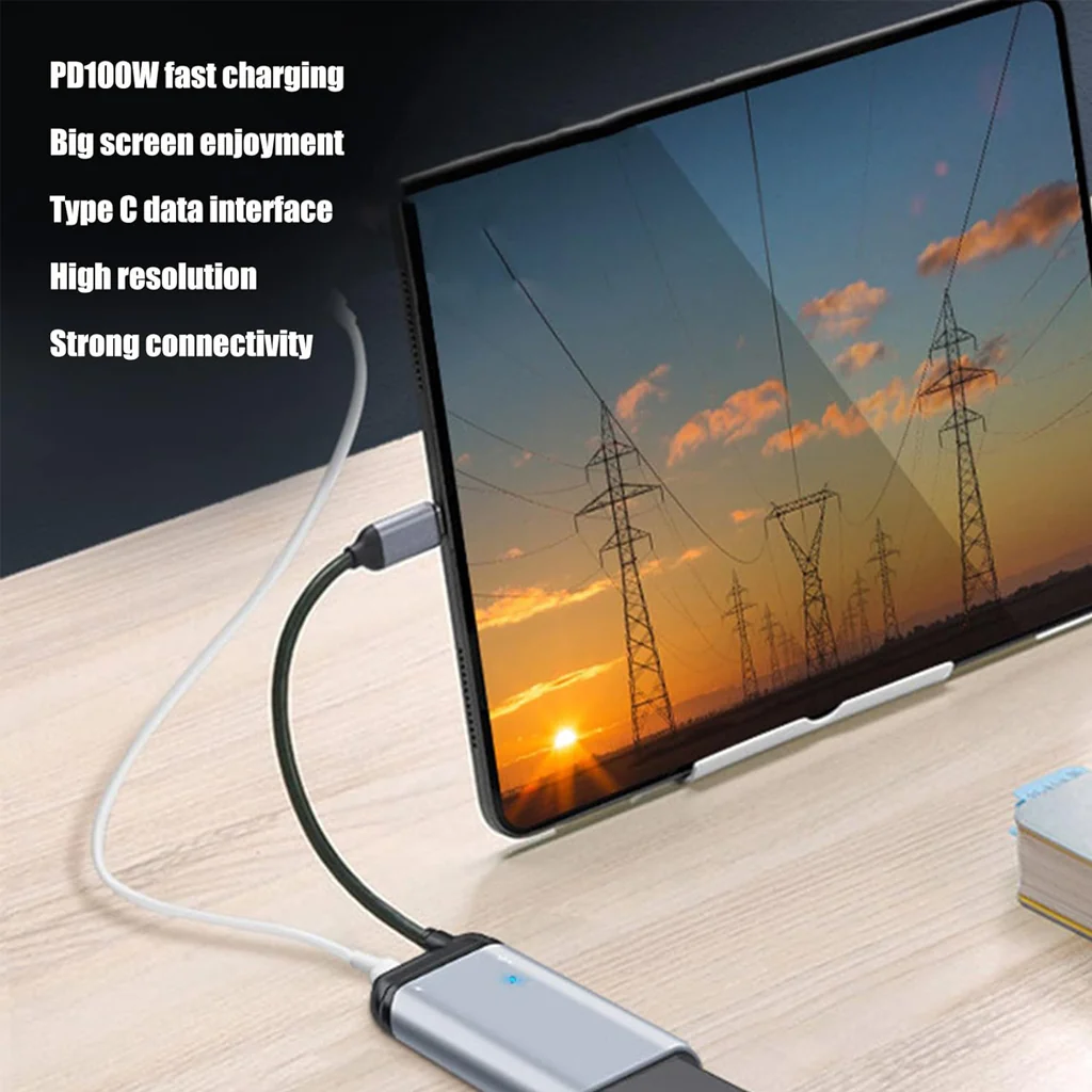 TECPHILE - Type C to VGA Converter Cable - Image 2