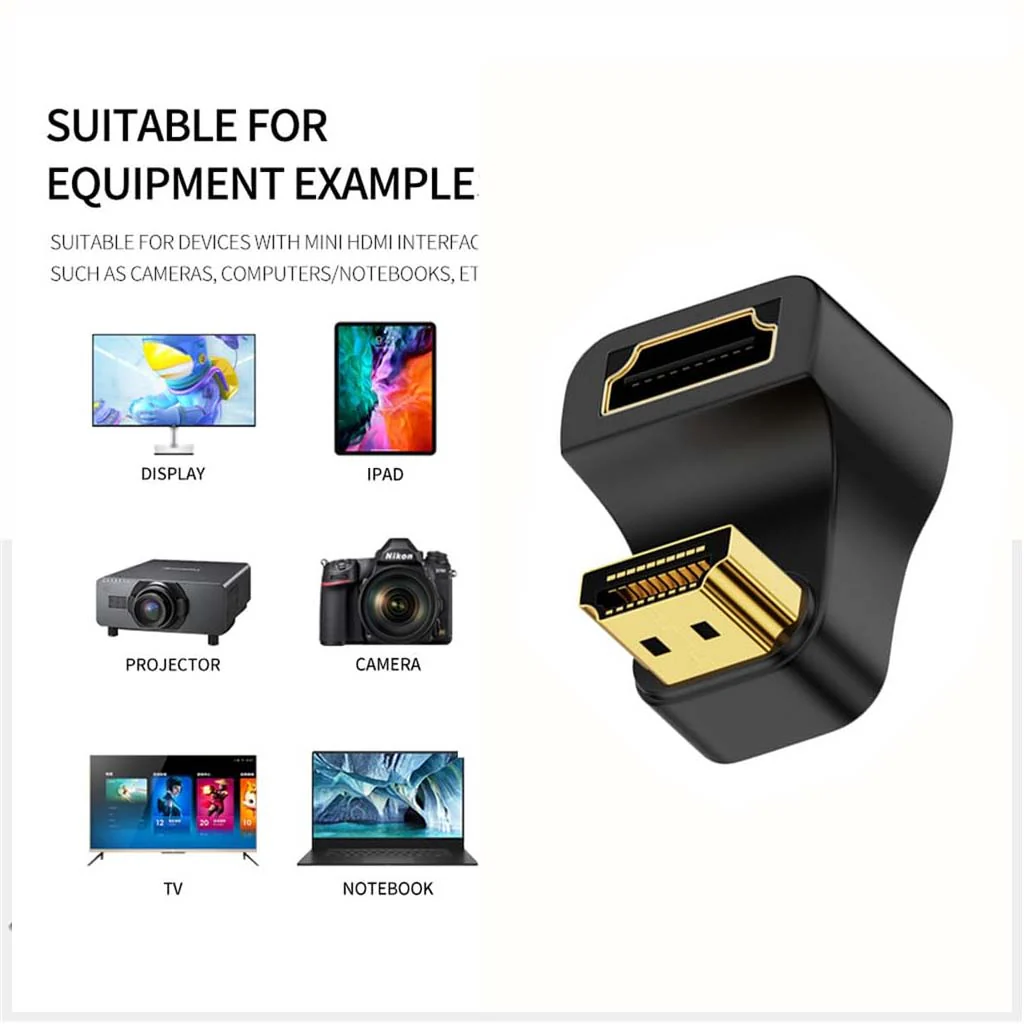 TECPHILE U-Shape HDMI to HDMI 8K Adapter - Image 7