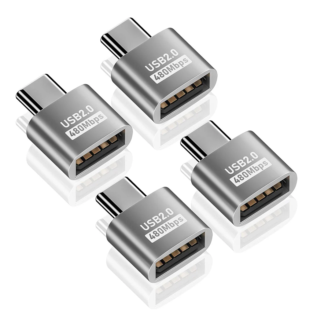 TECPHILE- USB 2.0 Type-C to USB A OTG Adapter Converter - Image 7