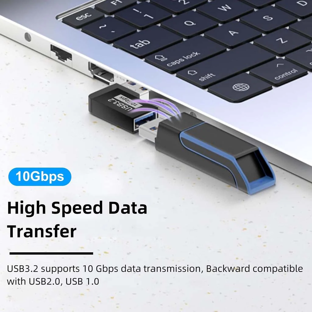 TECPHILE- USB 3.2 10Gbps OTG ADAPTER - Image 3