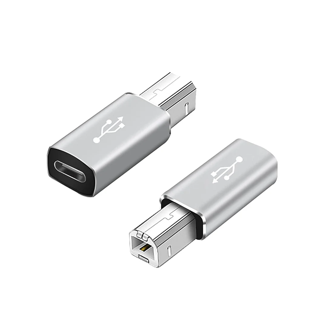 TECPHILE USB B to USB C Printer Square Port Adapter - Image 11