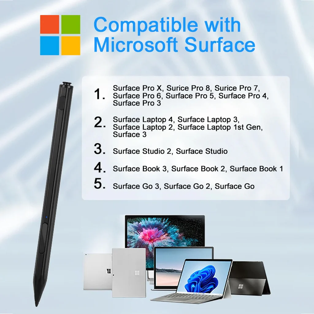 TECPHILE WR19 Stylus Pen for Microsoft Surface - Image 4
