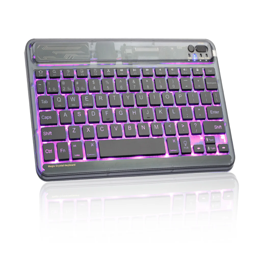 TECPHILE - XK030D Wireless Keyboard with Backlit