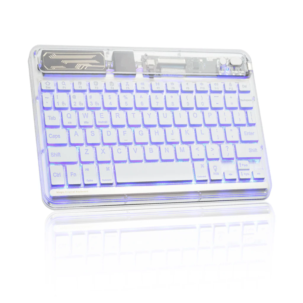 TECPHILE - XK030D Wireless Keyboard with Backlit - Image 9