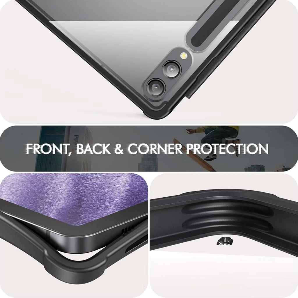 XZT-S9 Keyboard Case for Galaxy Tab S10 FE/S9 FE/S9 with Touchpad & 360° Cover - Image 8