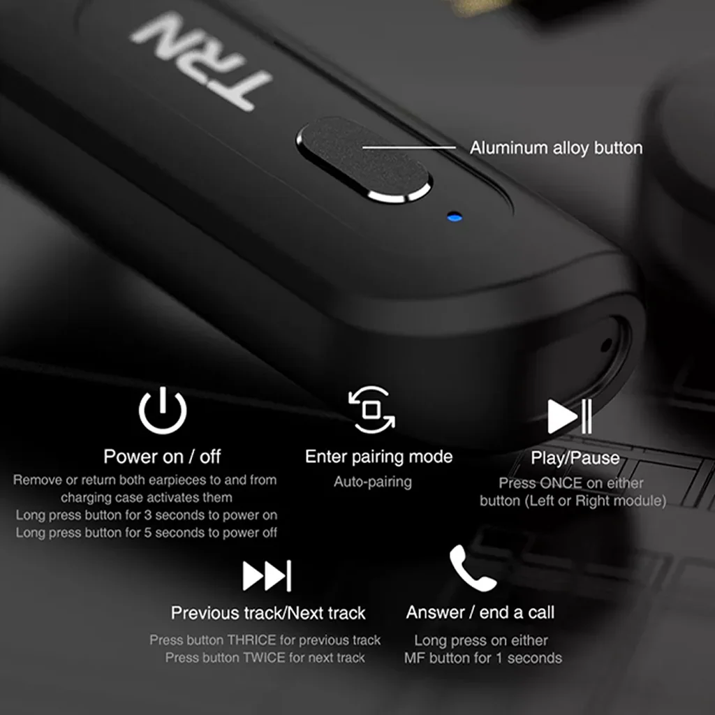 TRN - BT30 TWS Bluetooth Earphone Module - Image 10