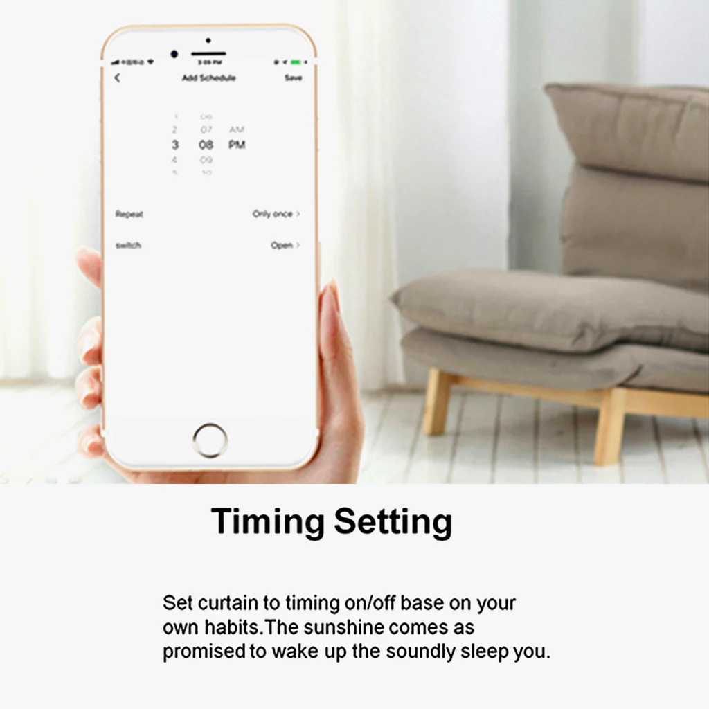 TECPHILE - Wifi Smart Curtain Motor and Remote Controller - Image 10
