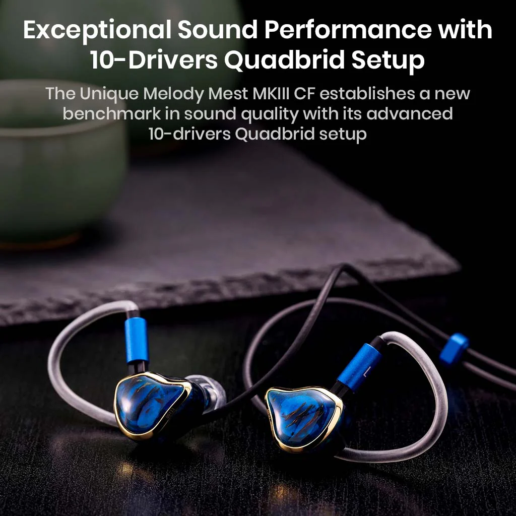 Unique Melody - MEST MKIII CF Blue IEM - Image 3
