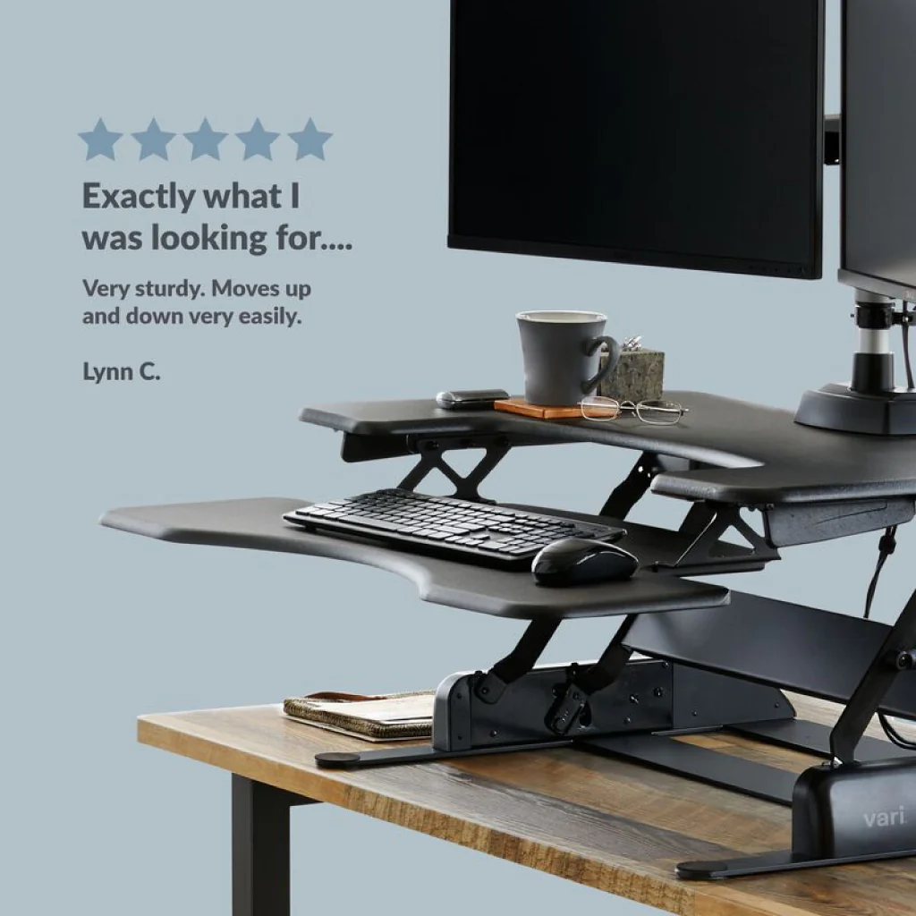 VariDesk - Pro Plus 36 Standing Desk for Desktops - Image 4