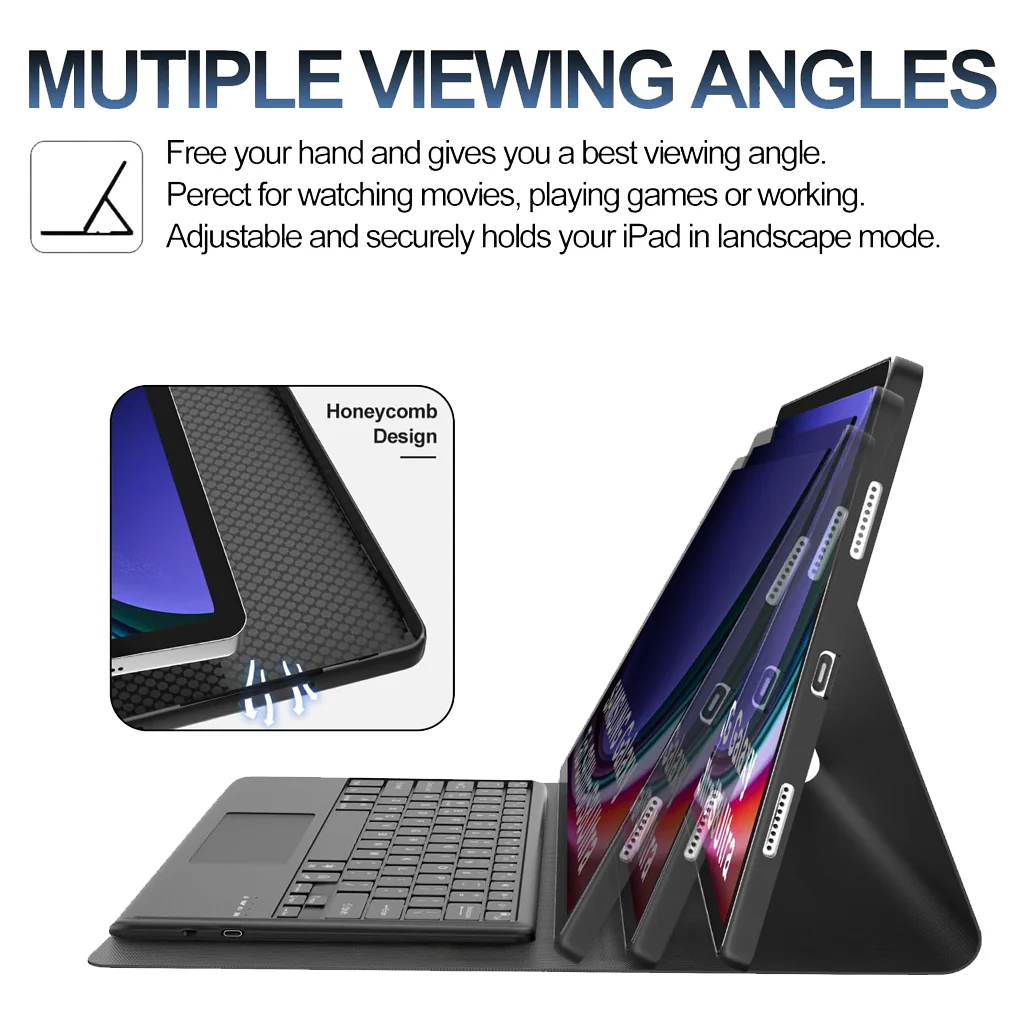 X200T Keyboard Case Cover for Samsung Galaxy Tab A8 10.5 - Image 5