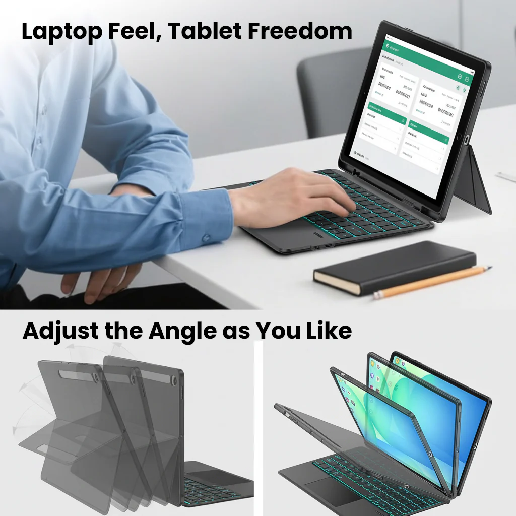 X620 Keyboard Case for Samsung Galaxy Tab S10 FE+ 13.1” - Image 5