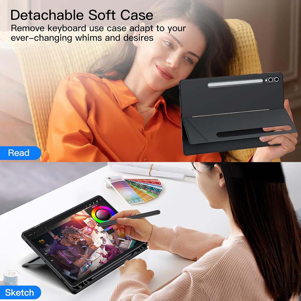 X620 Keyboard Case for Samsung Galaxy Tab S10 FE+ 13.1” - Image 8