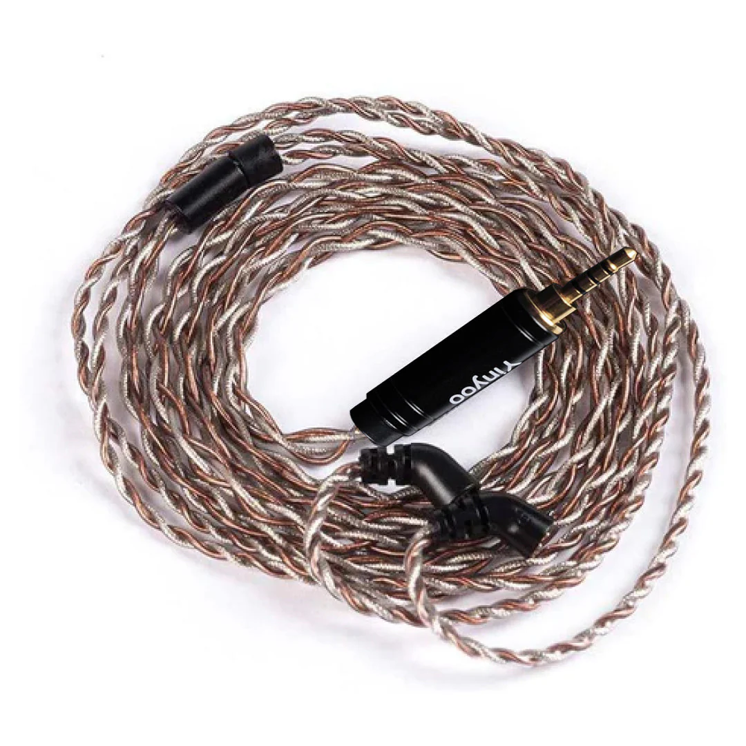 Yinyoo - 4 Core Silver Plated Copper Upgrade Cable
