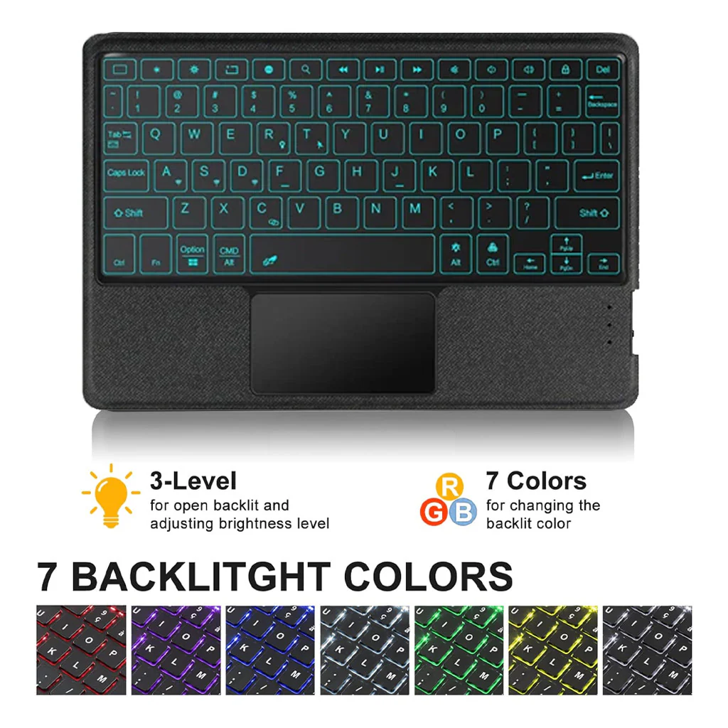 YJ-X700 Keyboard Case for Samsung Galaxy Tab S8 / S7 11 - Image 3