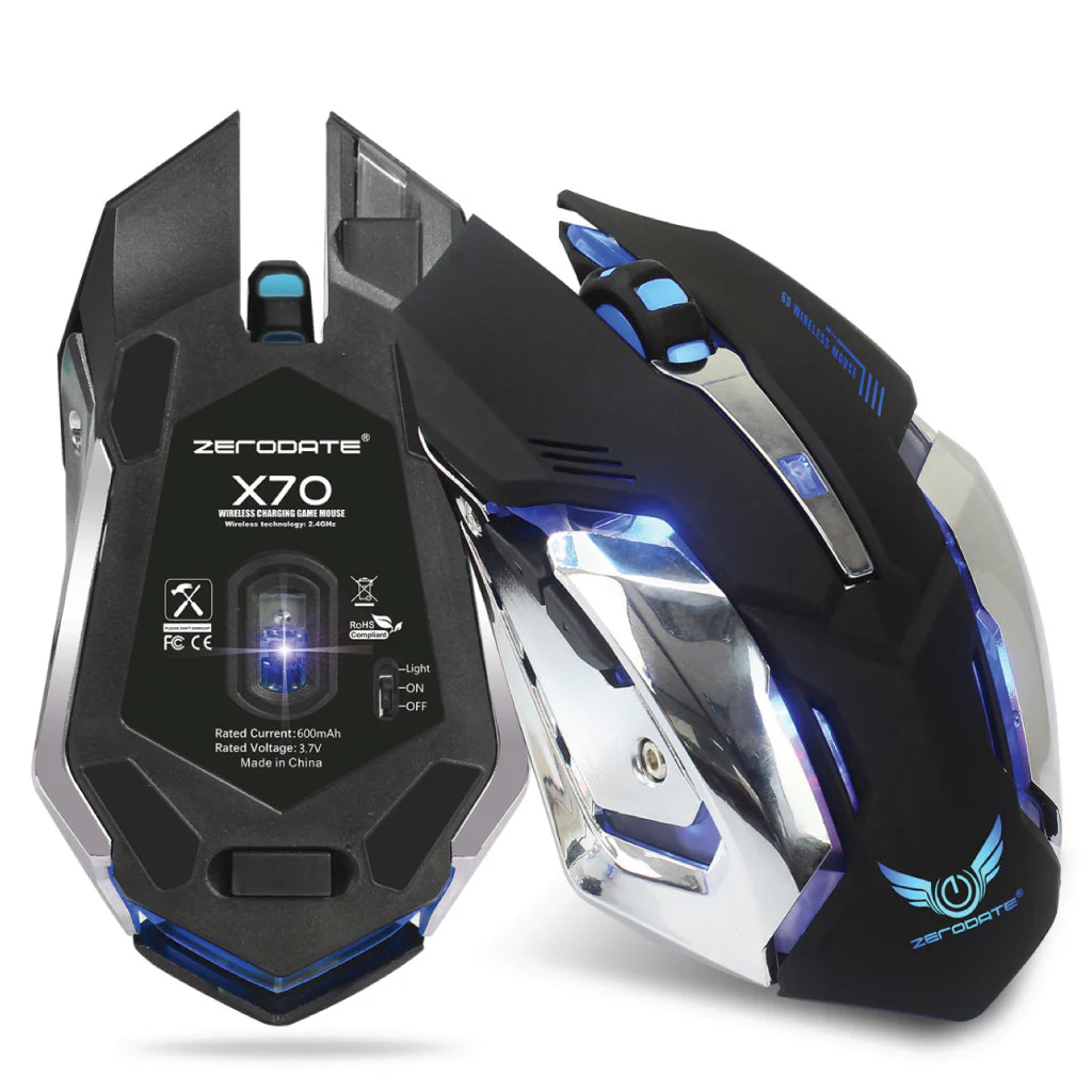 ZERODATE - X70 Wireless Gaming Mouse - Image 8